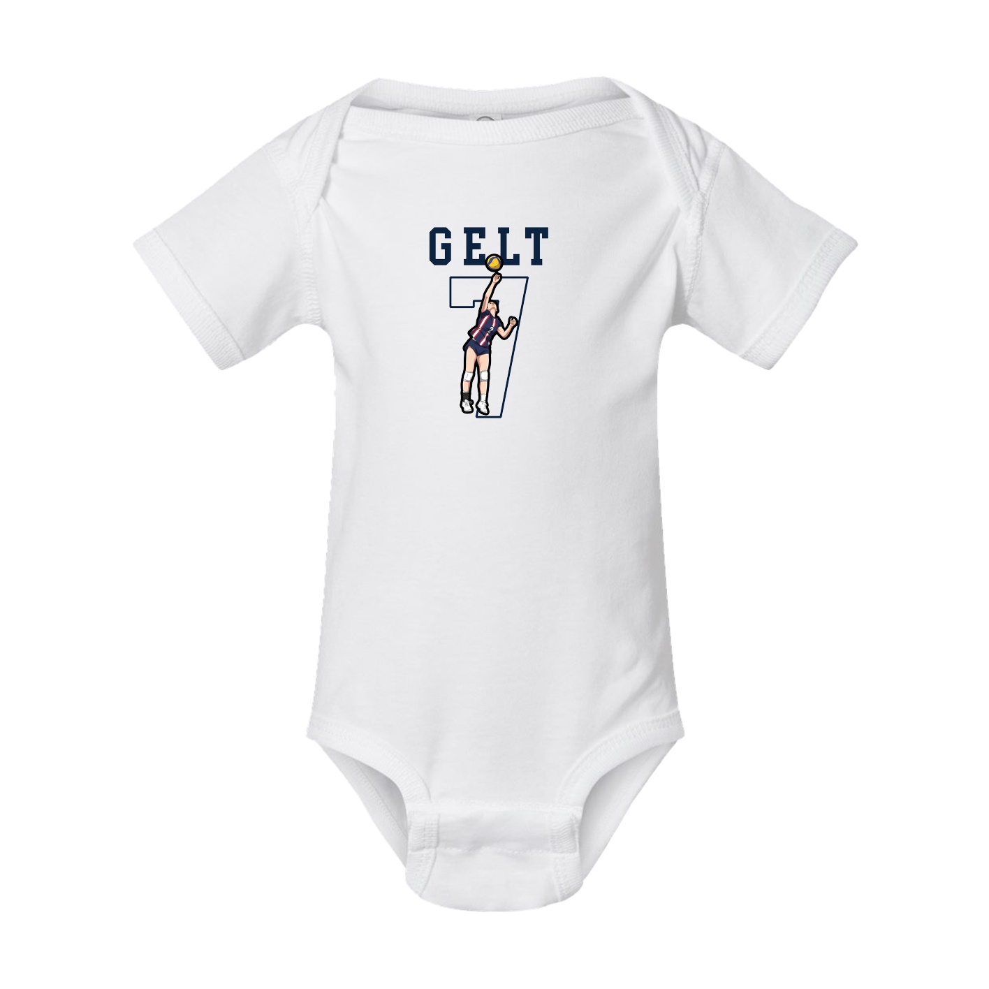 Baby Onesie — Shirsey in White