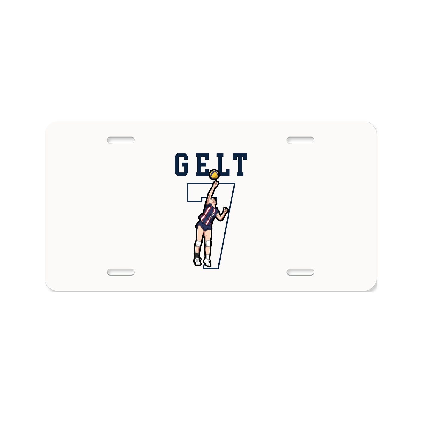 License Plate — Shirsey in Classic