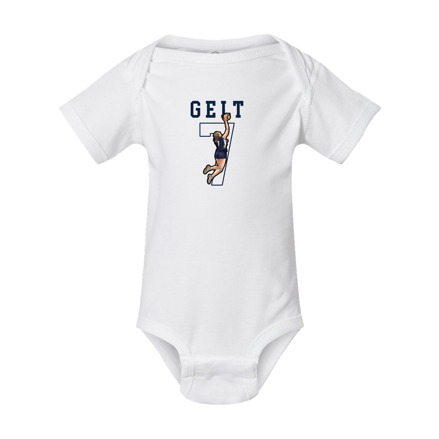 Baby Onesie — Shirsey in White