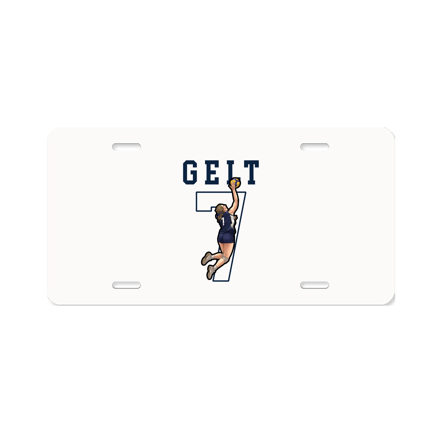 License Plate — Shirsey in Classic