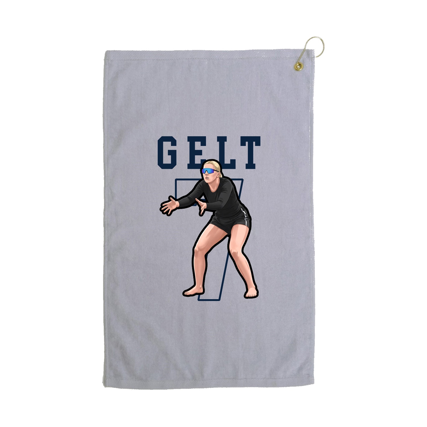 Golf Towel — Shirsey in Grey