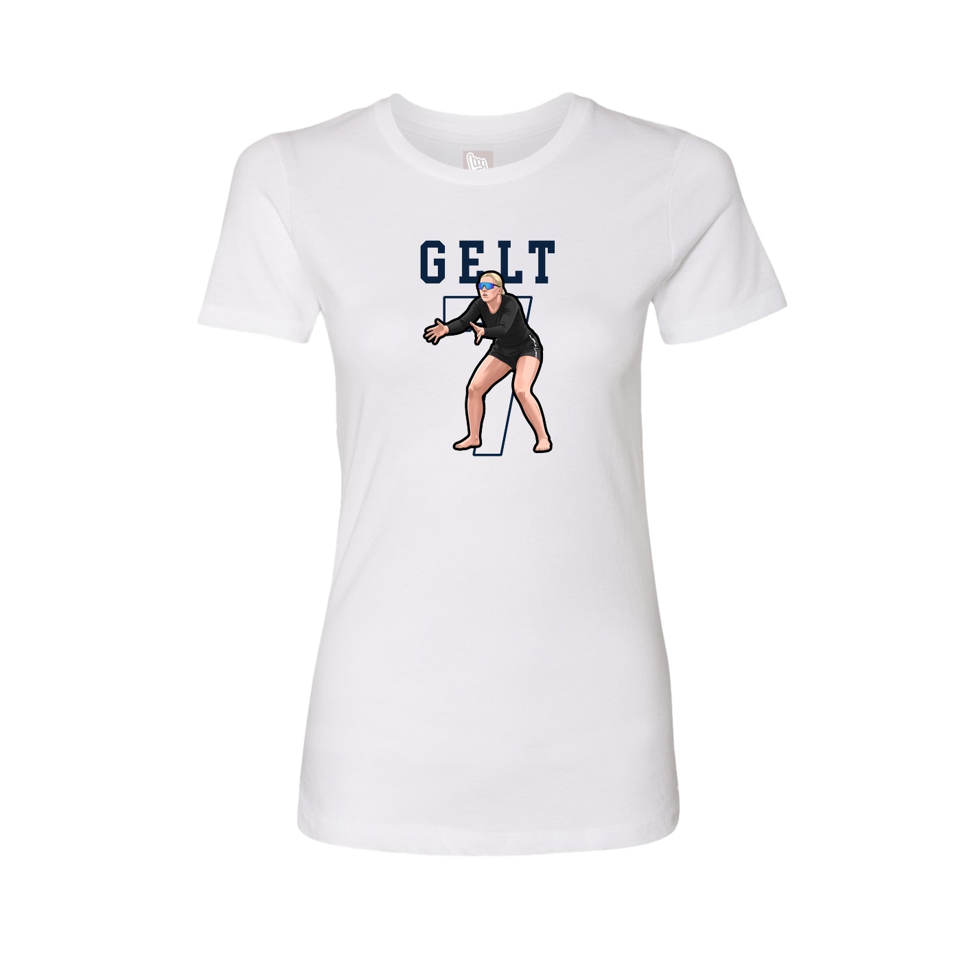 Fitted Women's Tee — Shirsey in White