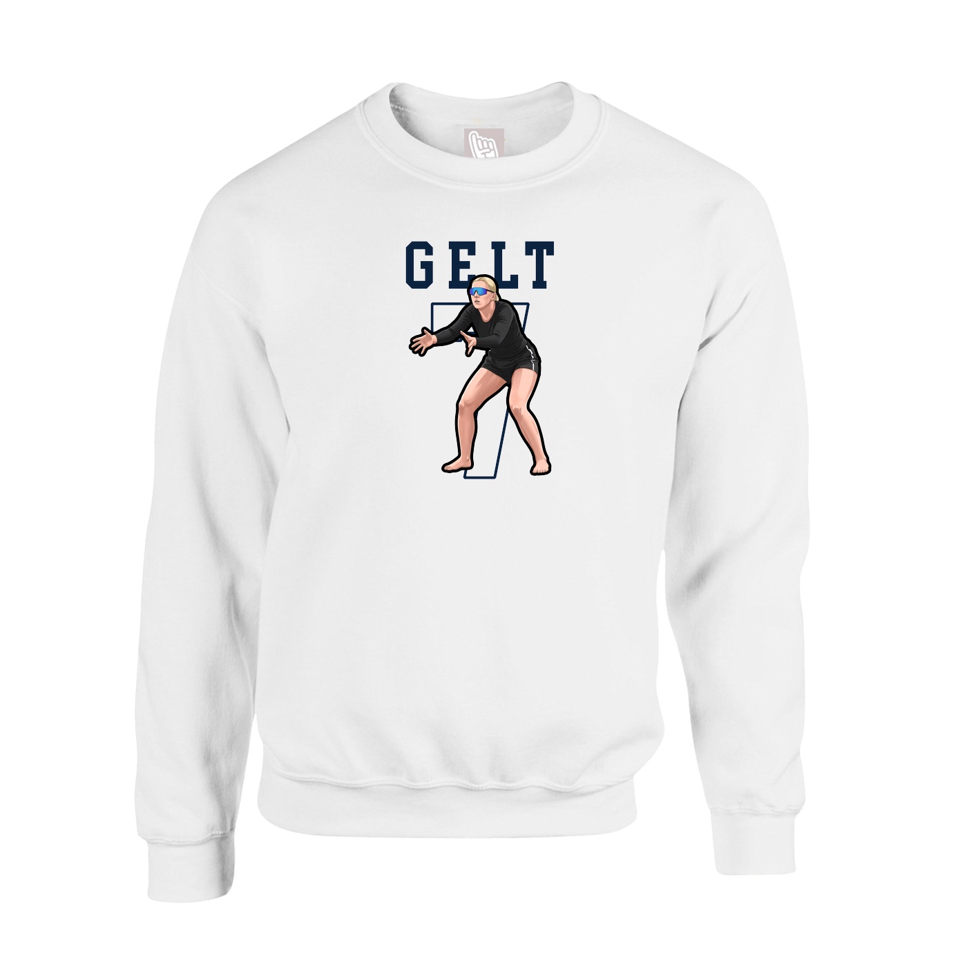 Fleece Crew — Shirsey in White