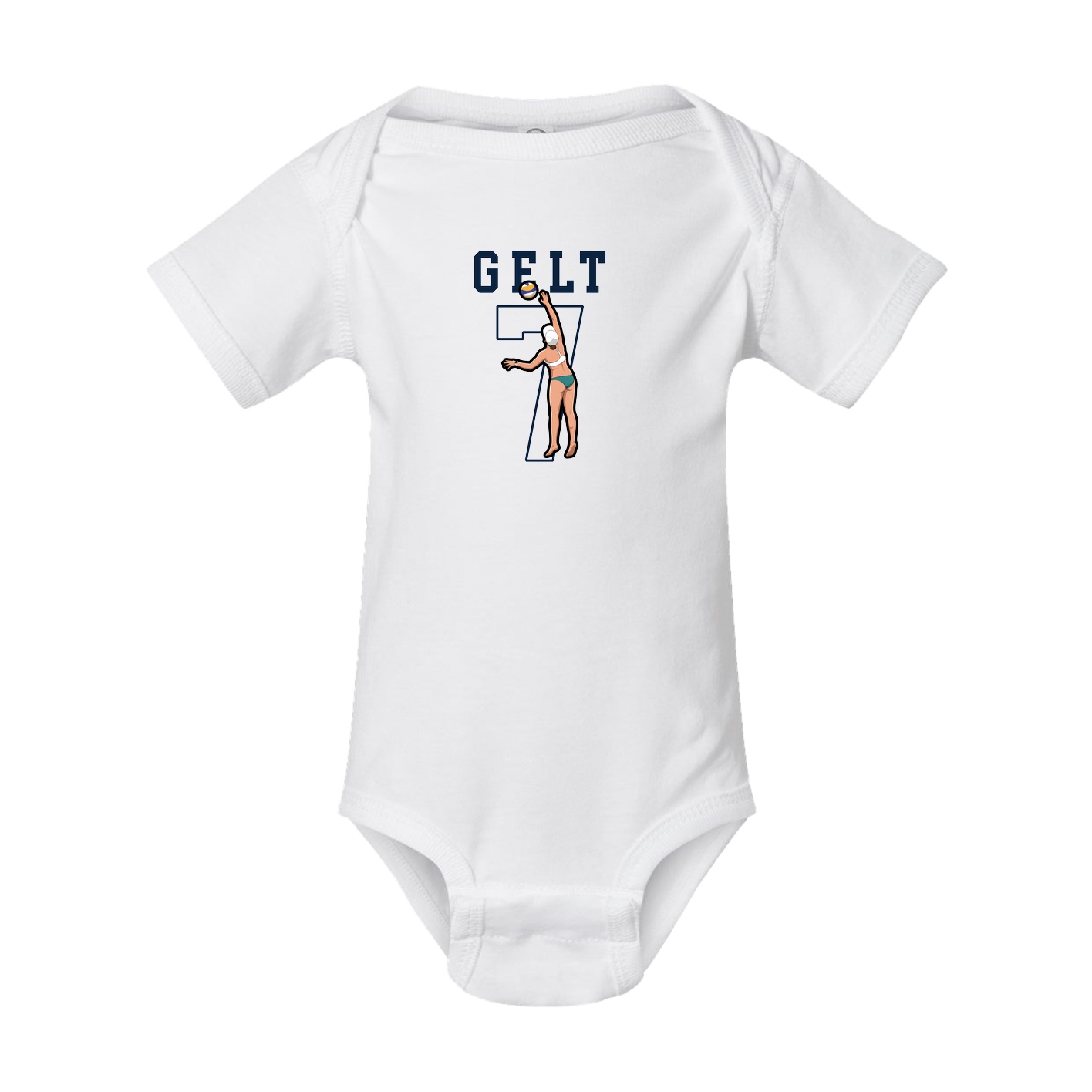 Baby Onesie — Shirsey in White