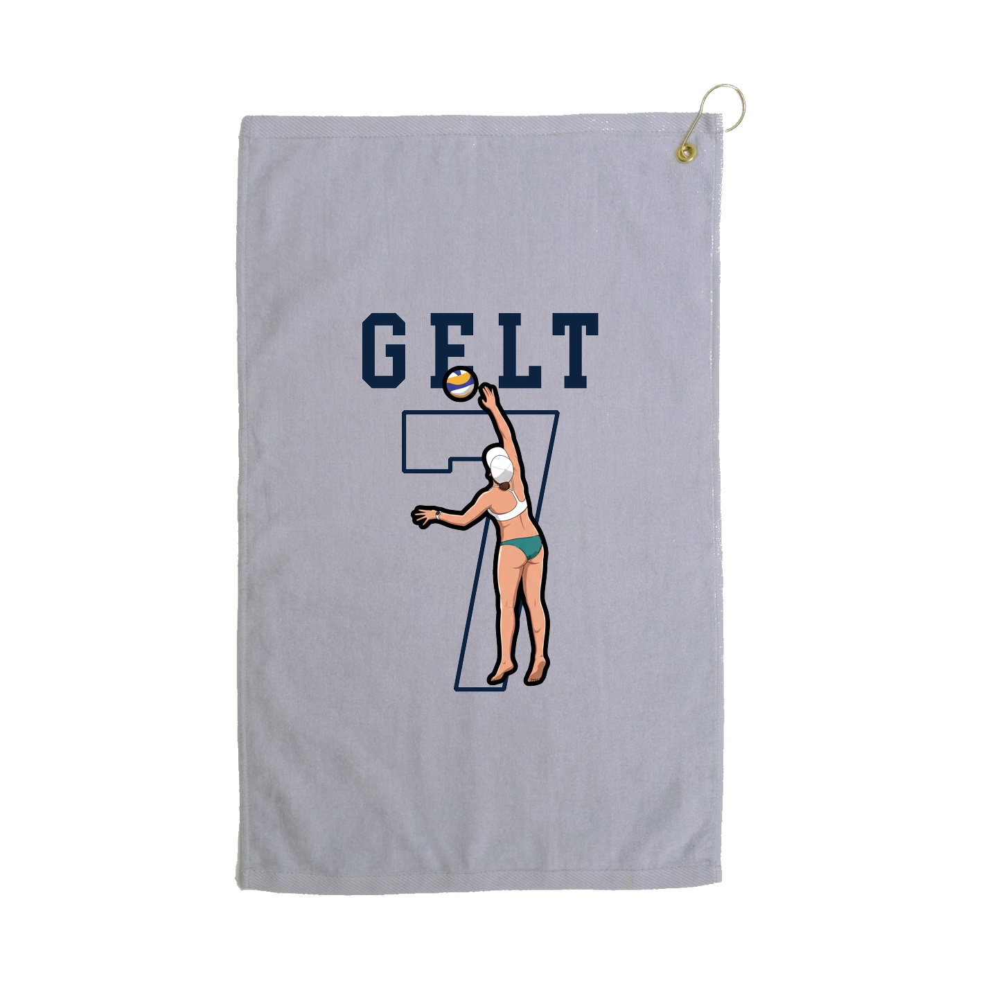 Golf Towel — Shirsey in Grey
