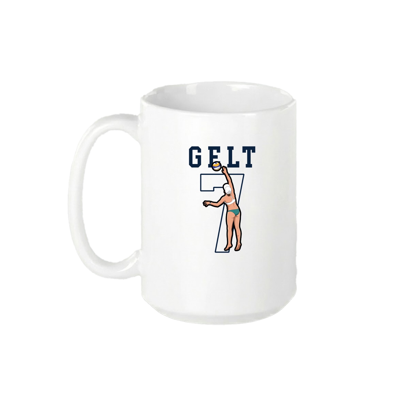 15oz Coffee Mug — Shirsey in White