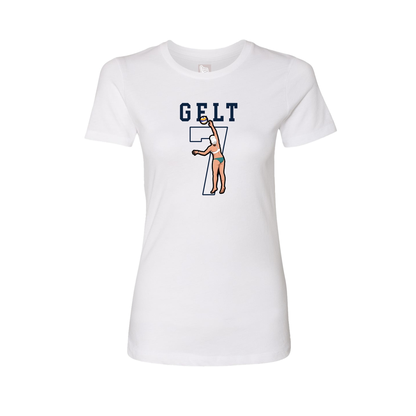 Fitted Women's Tee — Shirsey in White
