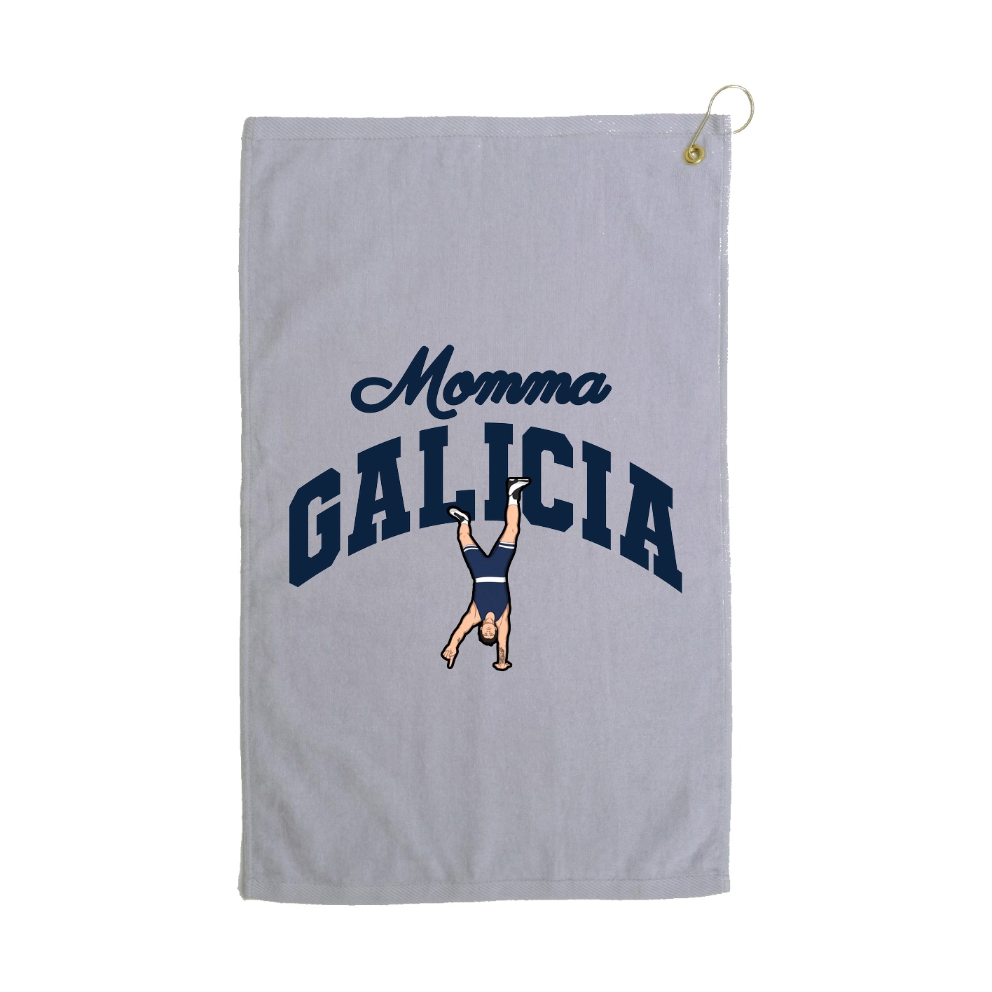 Golf Towel — Mothers Day Arch in Grey