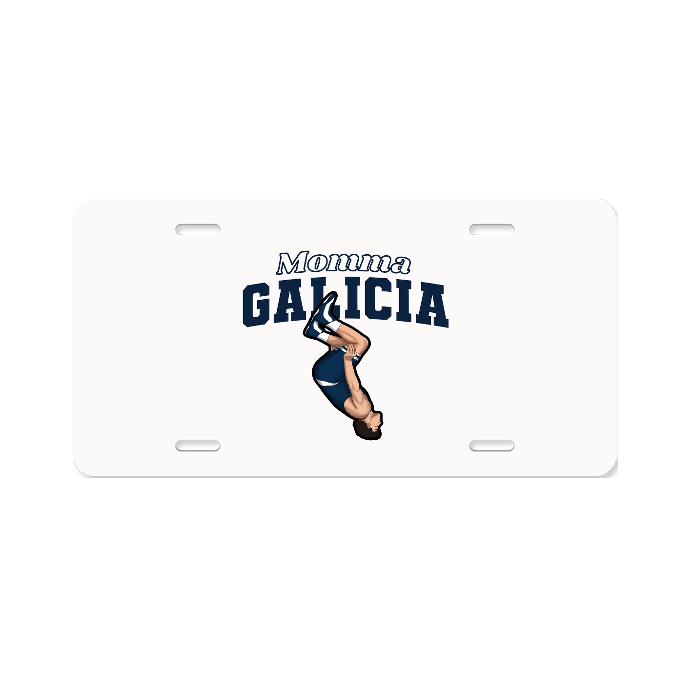 License Plate — Mothers Day Block in Classic