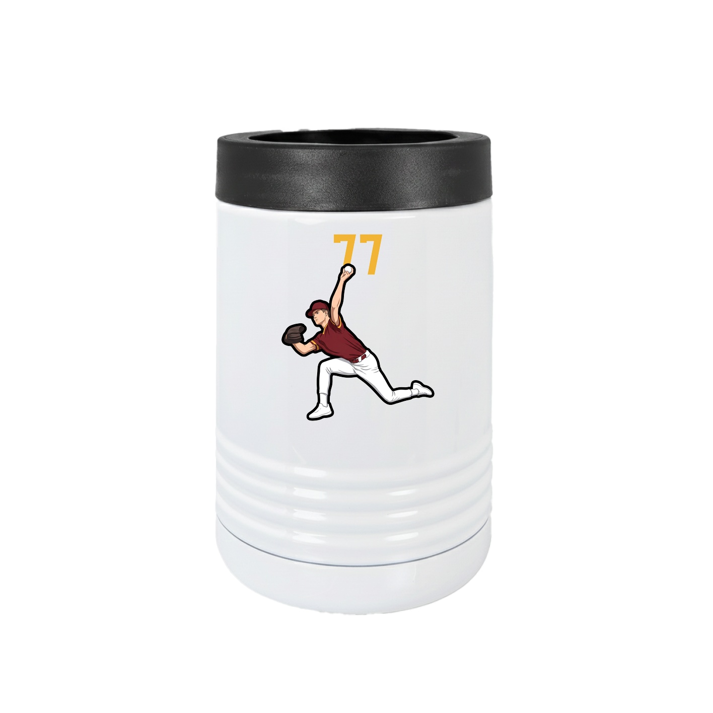 Beverage Holder — Number Top in White