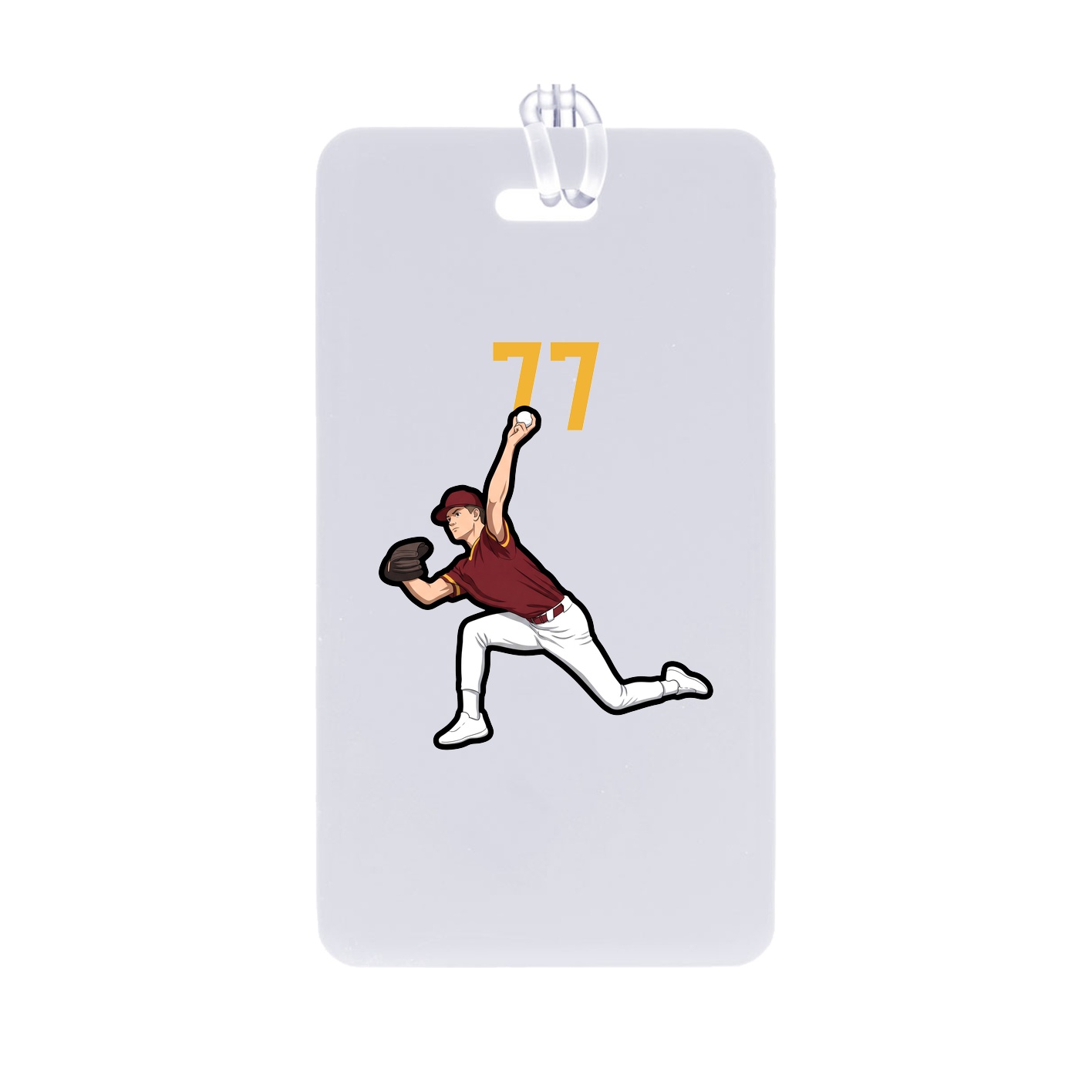 Bag Tag — Number Top in Classic