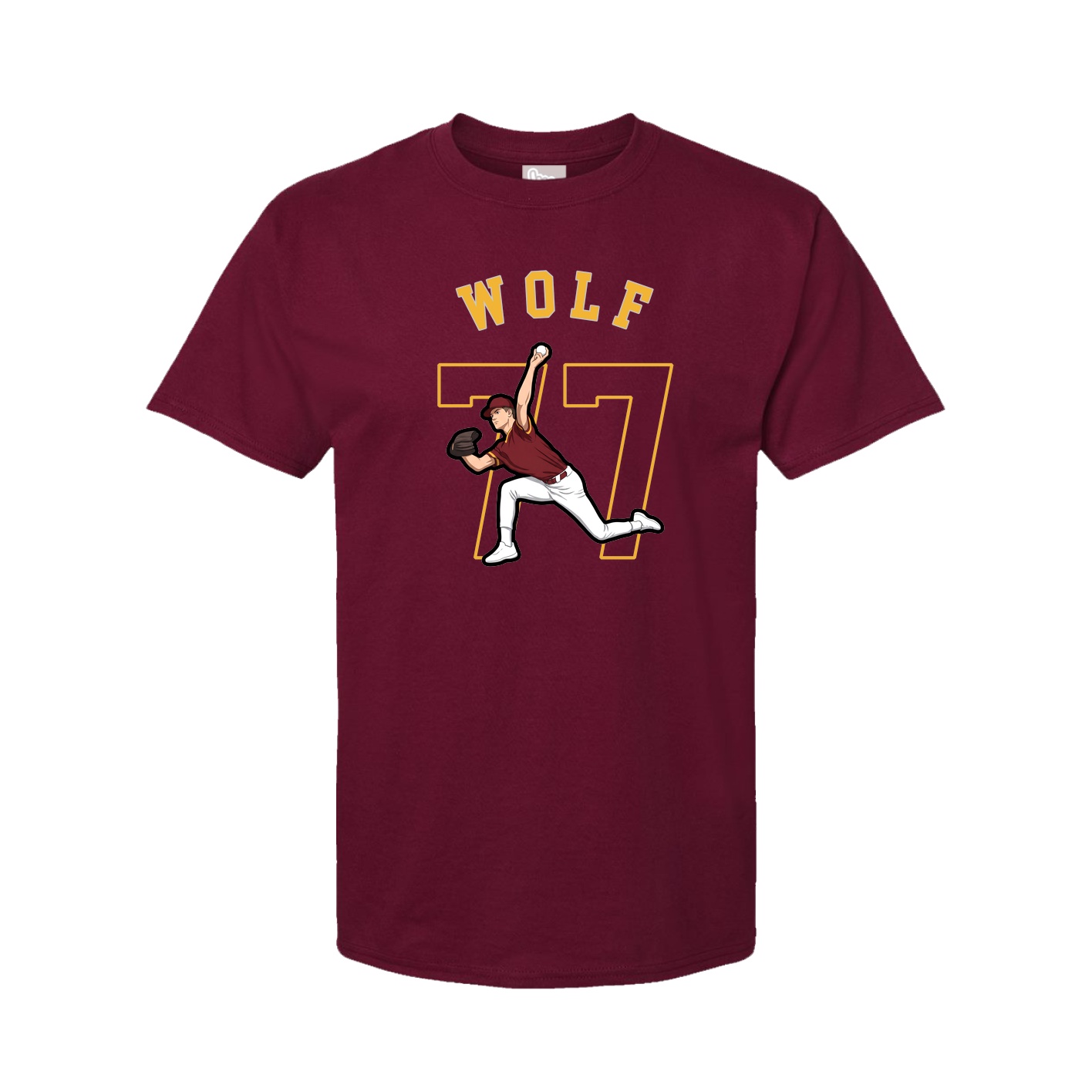 Youth Tee — Shirsey Arch in Cardinal