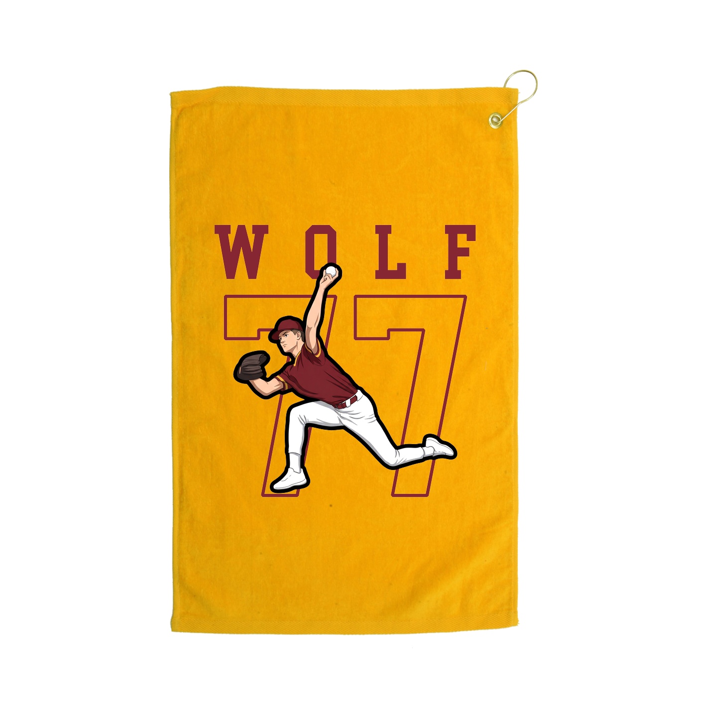Golf Towel — Shirsey in Gold