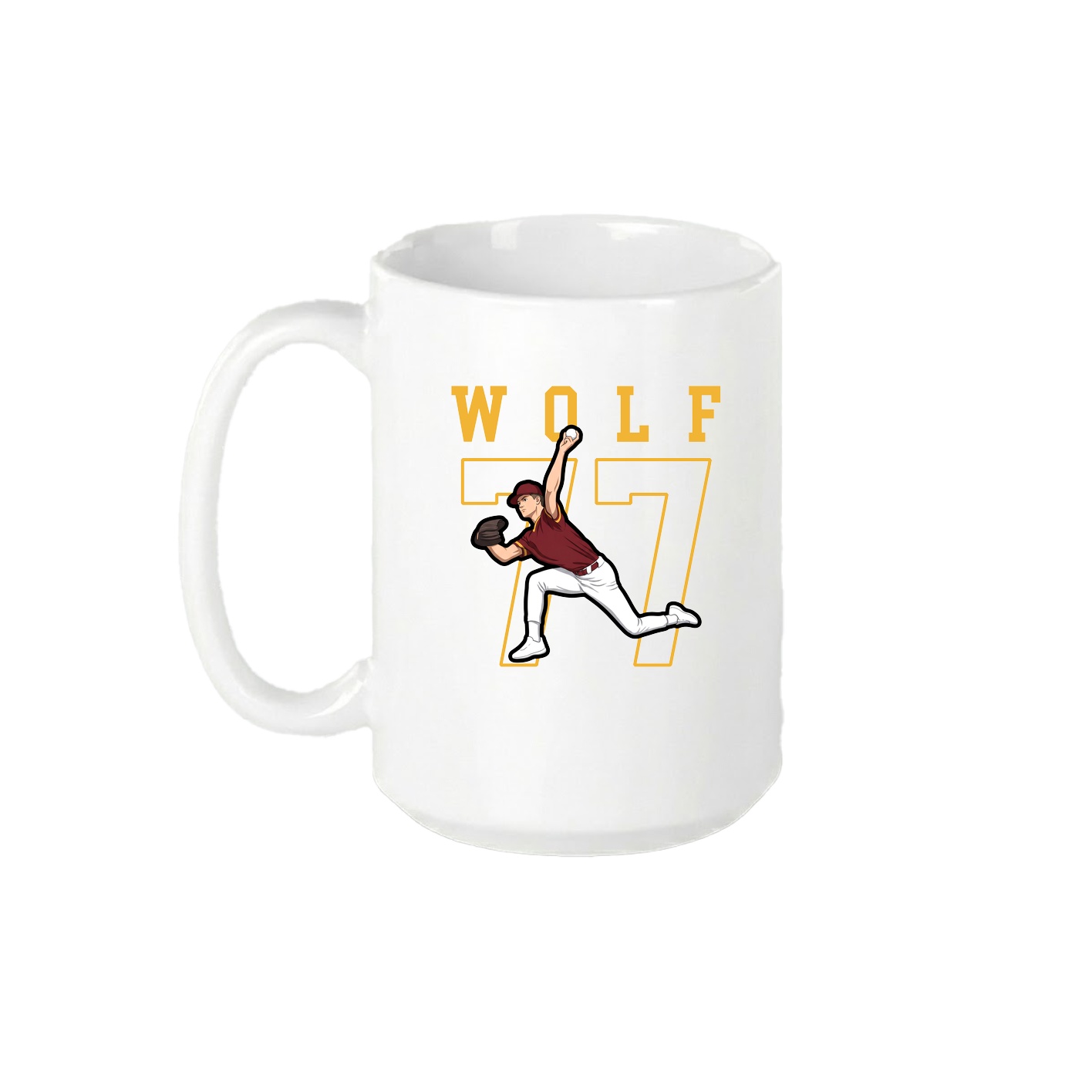 15oz Coffee Mug — Shirsey in White