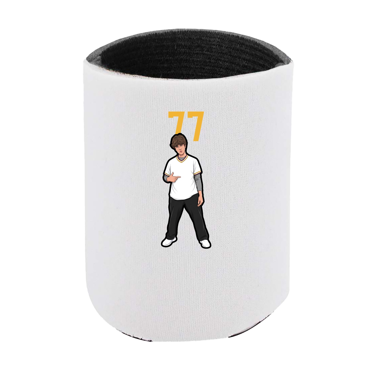 Can Holder — Number Top in White
