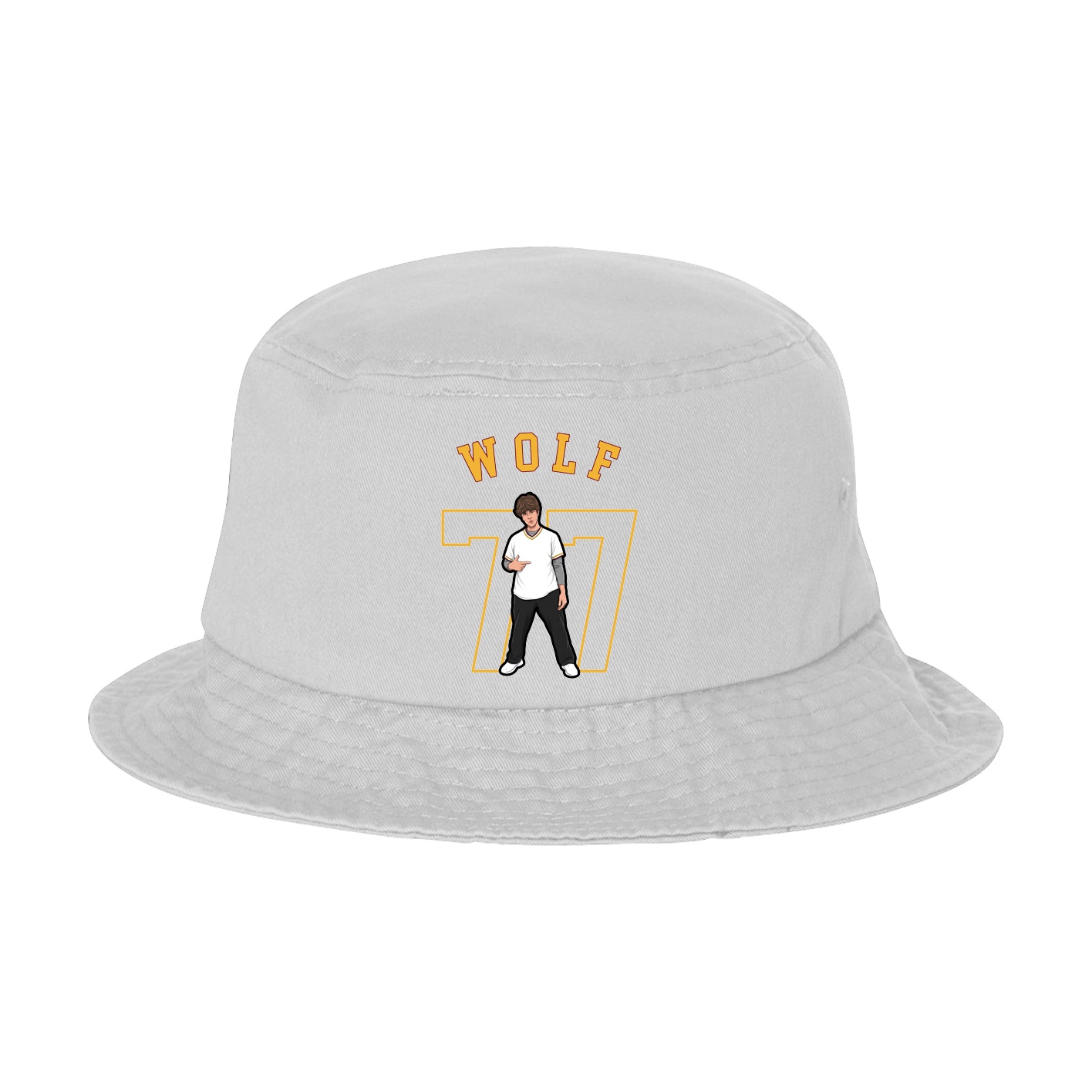 Bucket Cap — Shirsey Arch in White