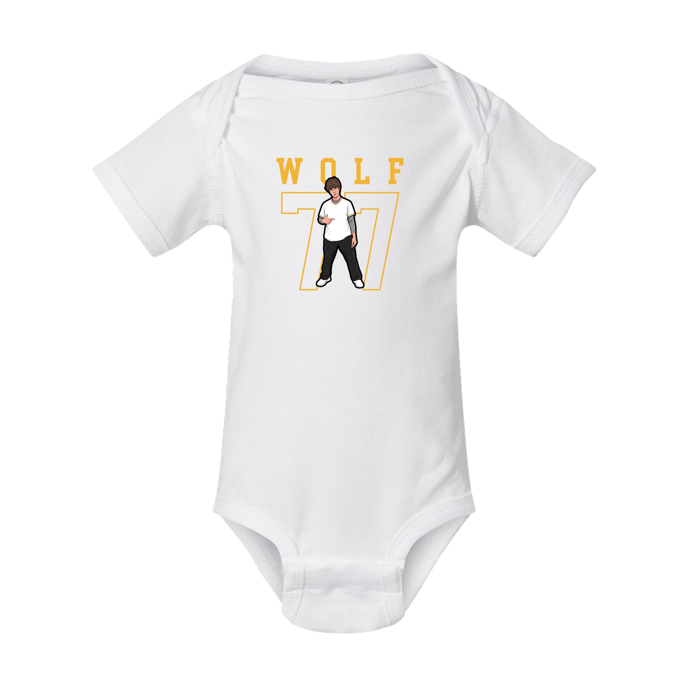 Baby Onesie — Shirsey in White