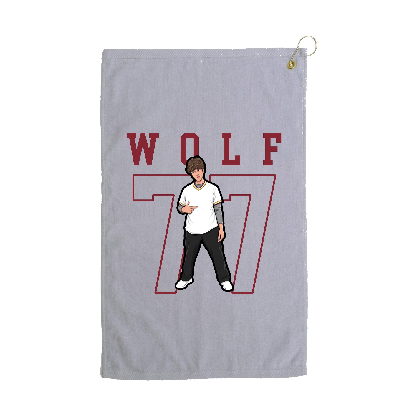 Golf Towel — Shirsey in Grey