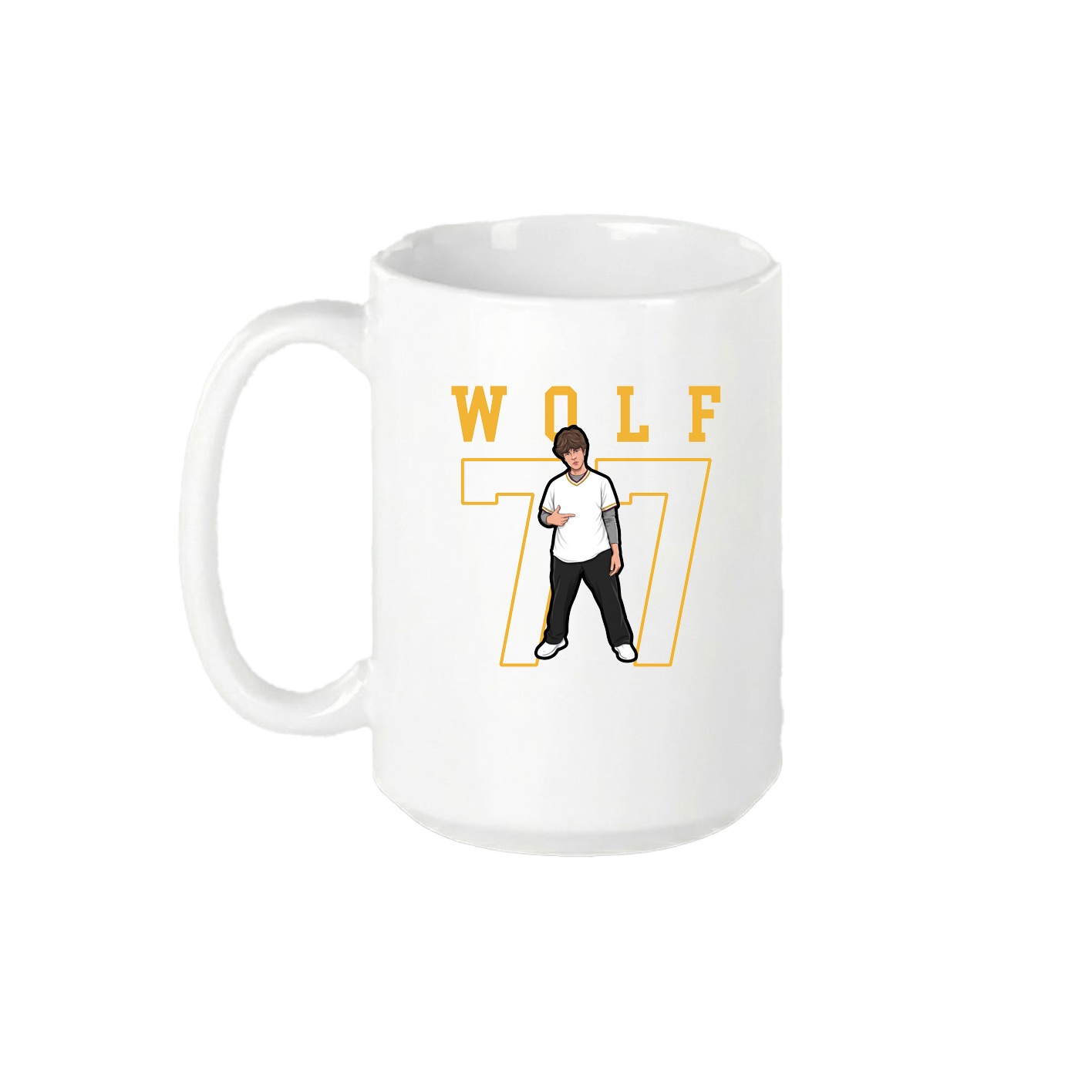 15oz Coffee Mug — Shirsey in White