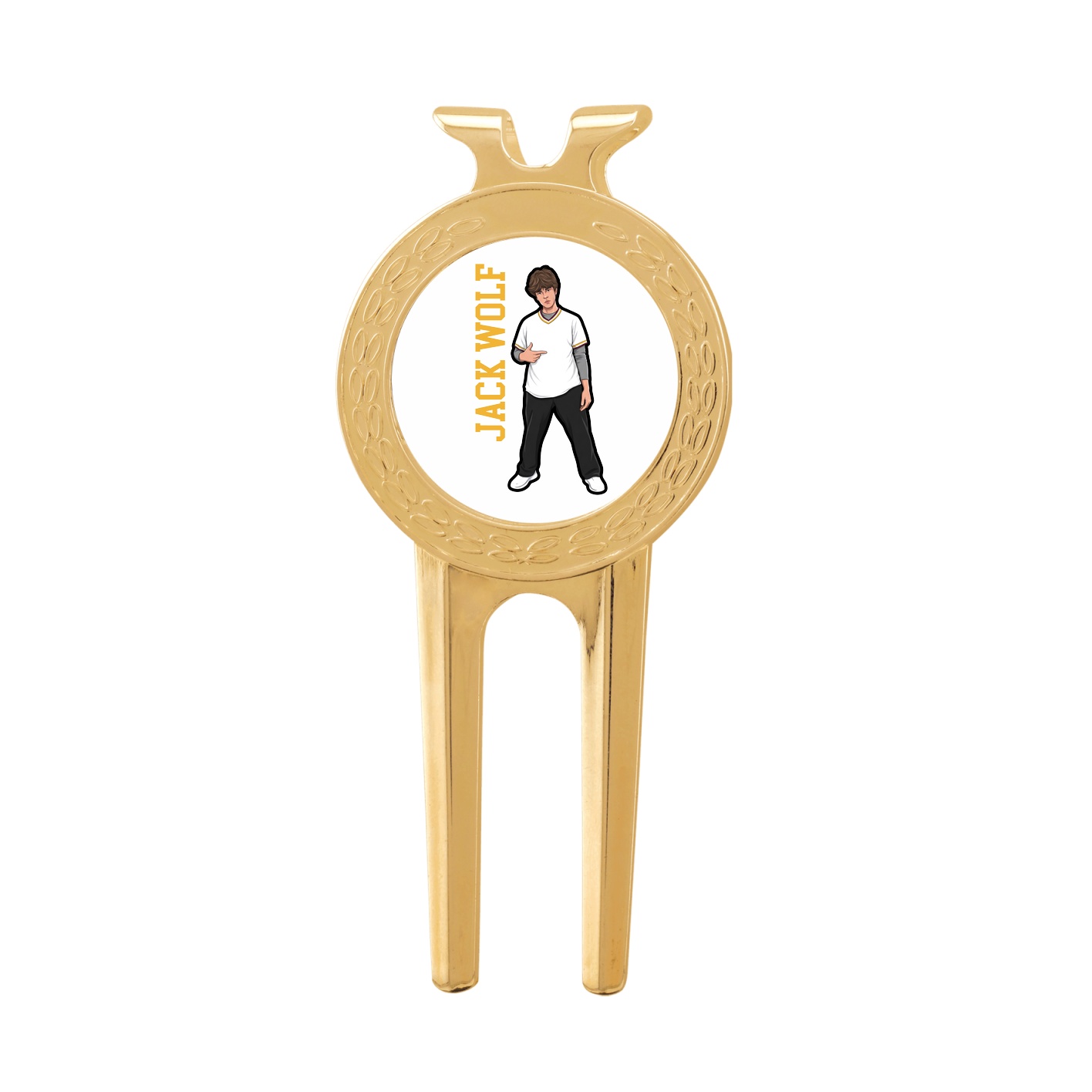 Divot Tool with Ball Marker — Name Vertical in Classic
