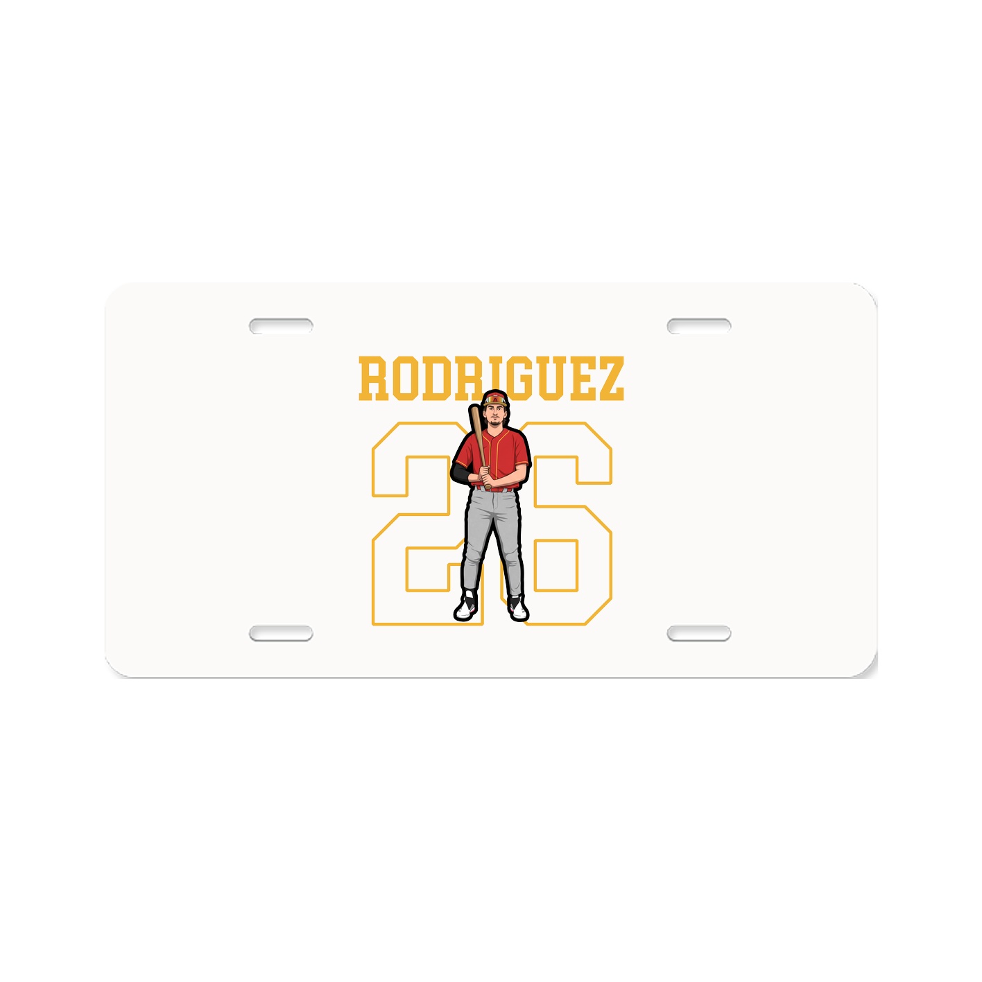 Aluminum License Plate