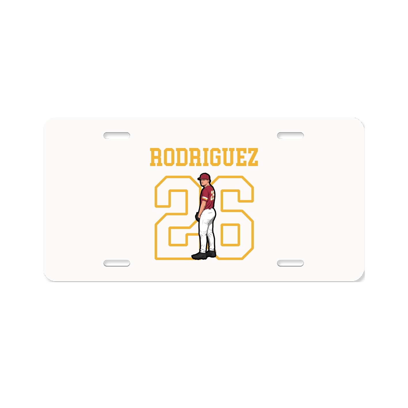 License Plate — Shirsey in Classic