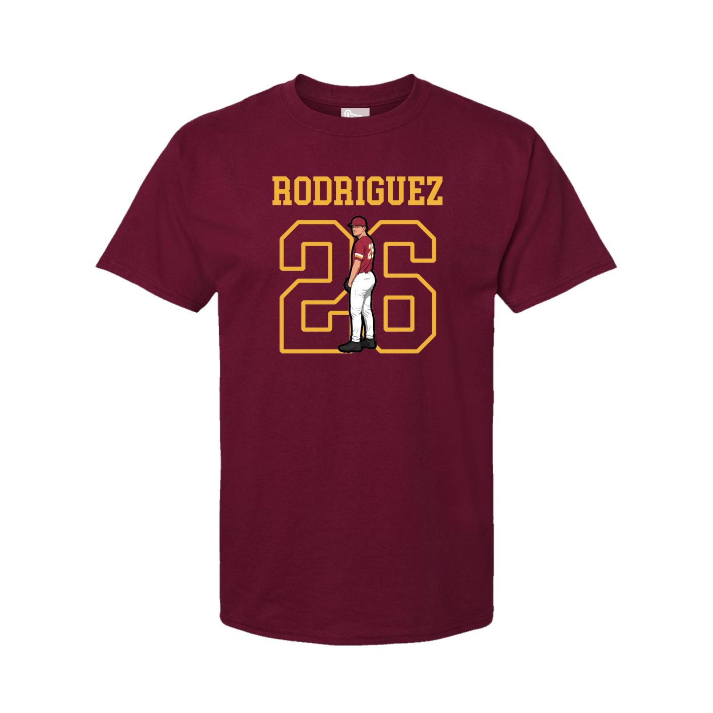Youth Tee — Shirsey in Cardinal