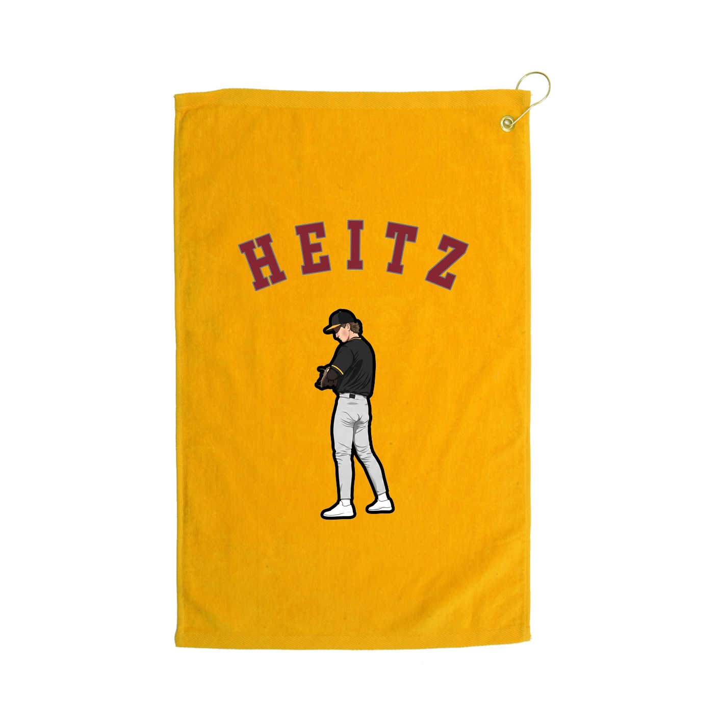 Golf Towel — Shirsey Arch in Gold