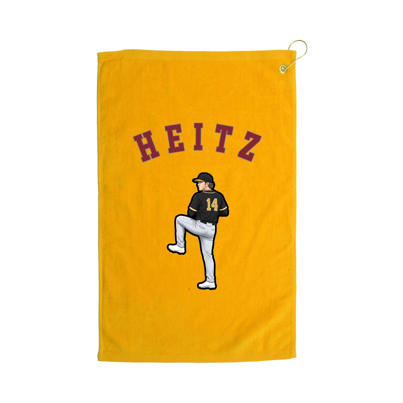Golf Towel — Shirsey Arch in Gold