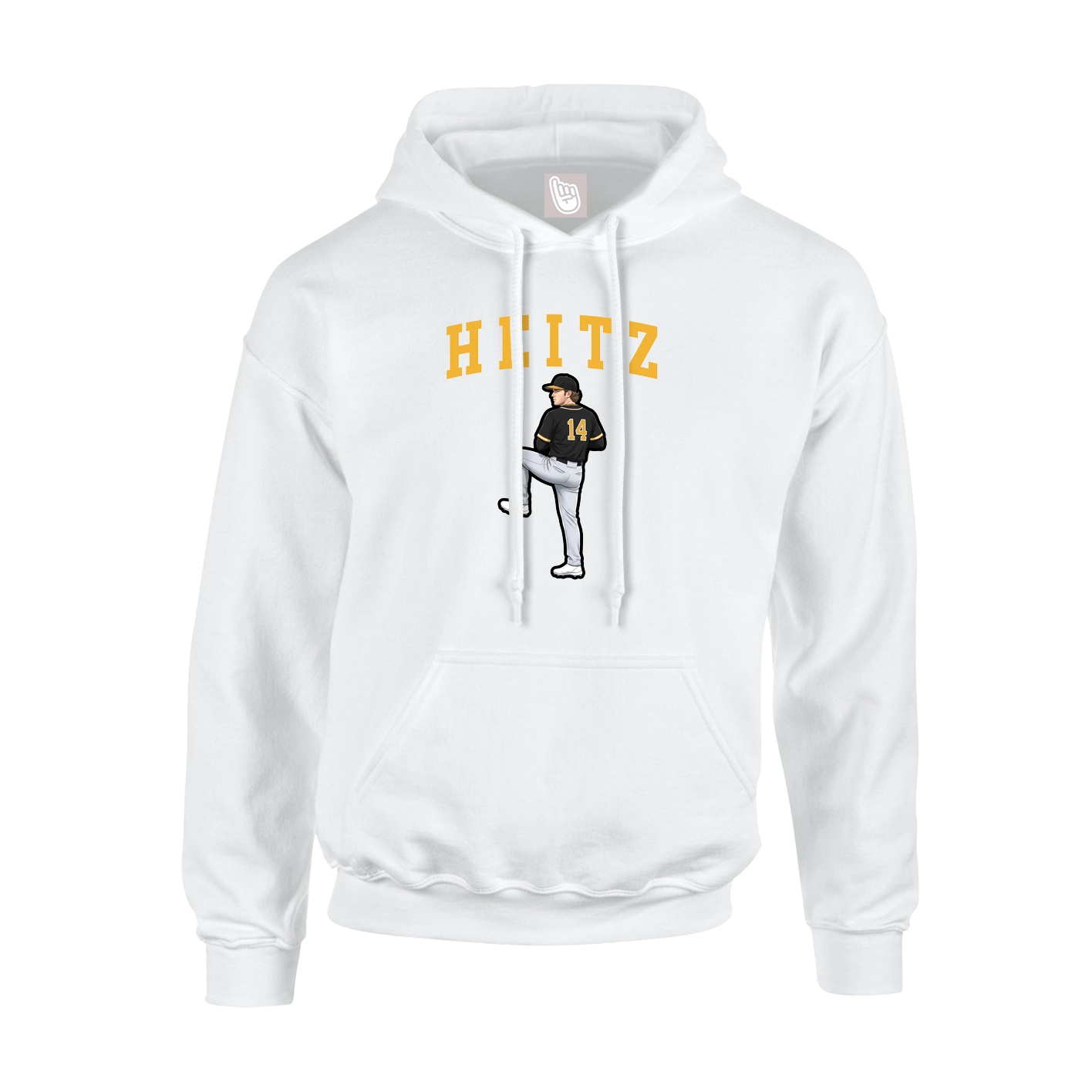 Hoodie — Shirsey in White