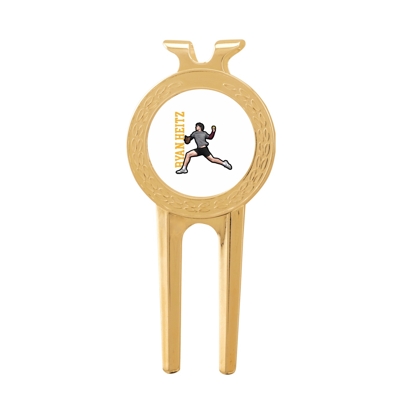 Divot Tool with Ball Marker — Name Vertical in Classic