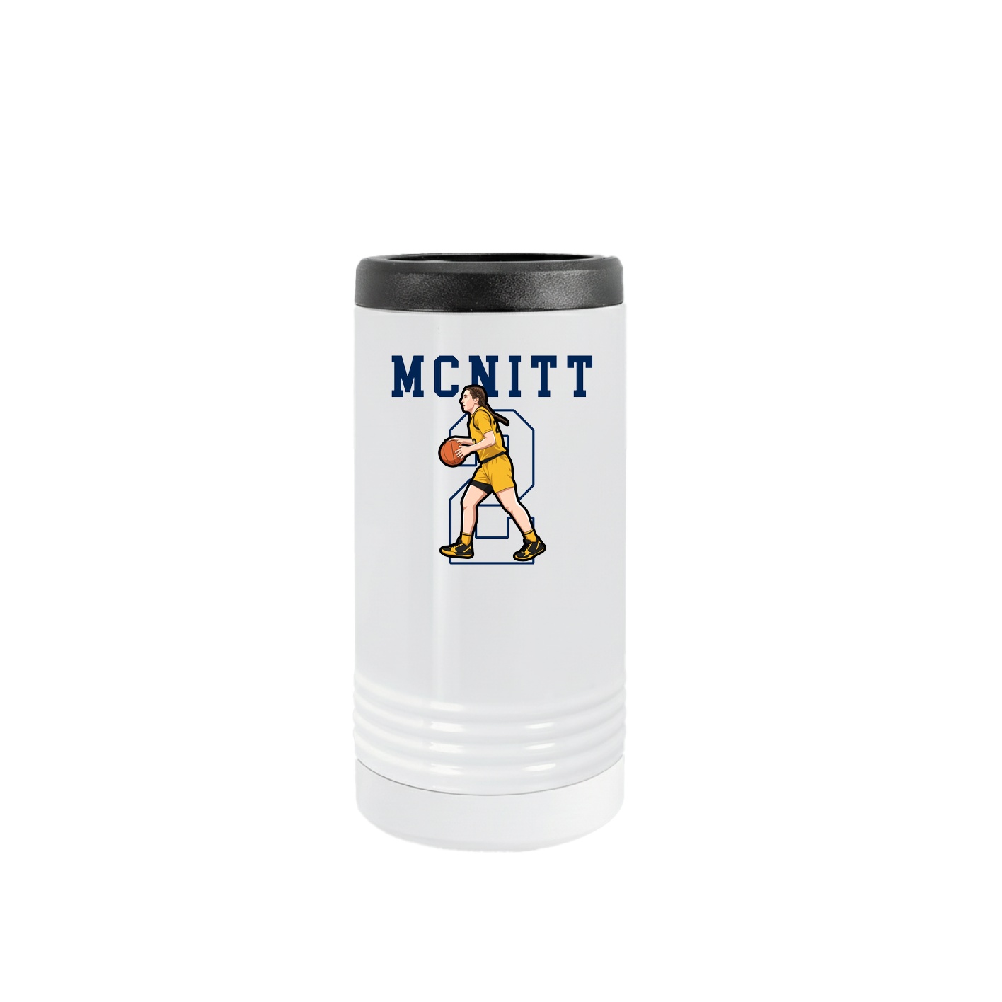 Slim Beverage Holder — Shirsey in White