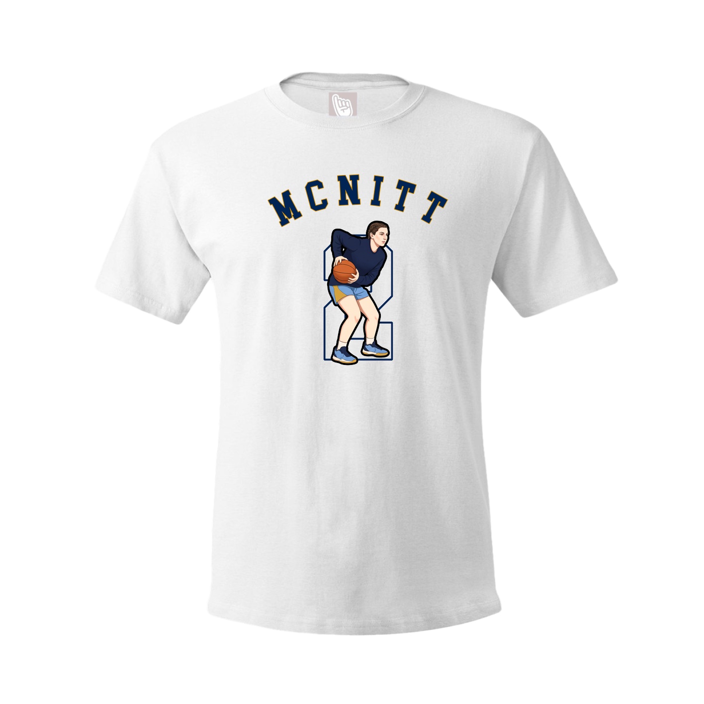Tee — Shirsey Arch in White