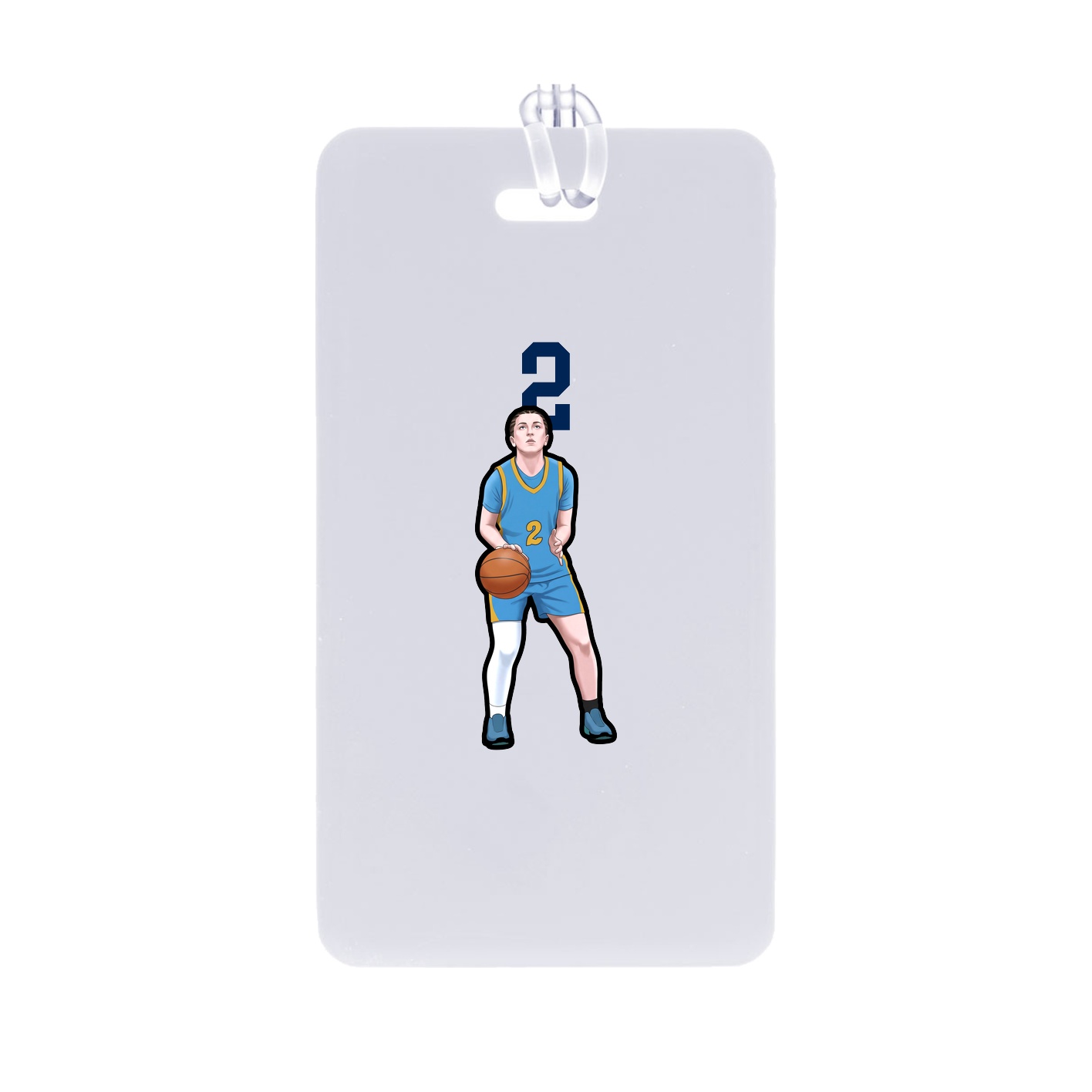 Bag Tag — Number Top in Classic