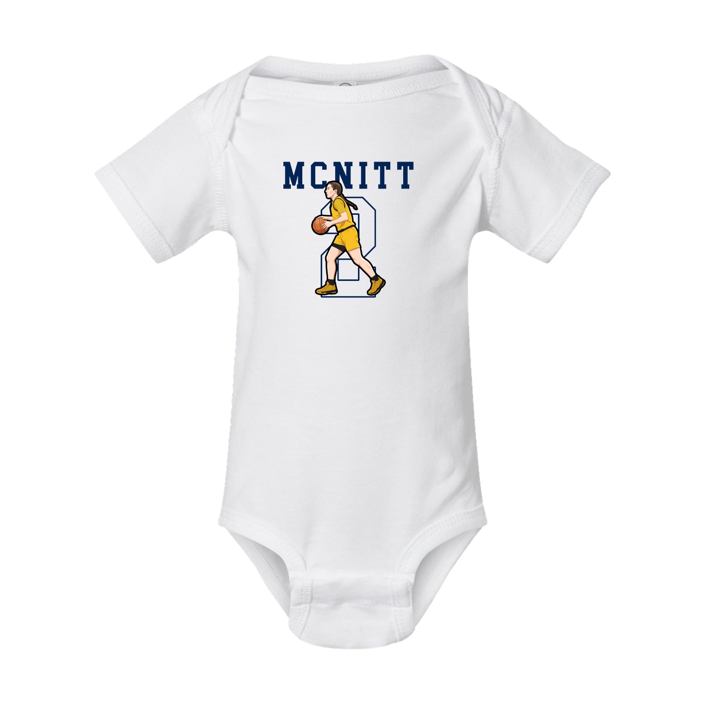 Baby Onesie — Shirsey in White