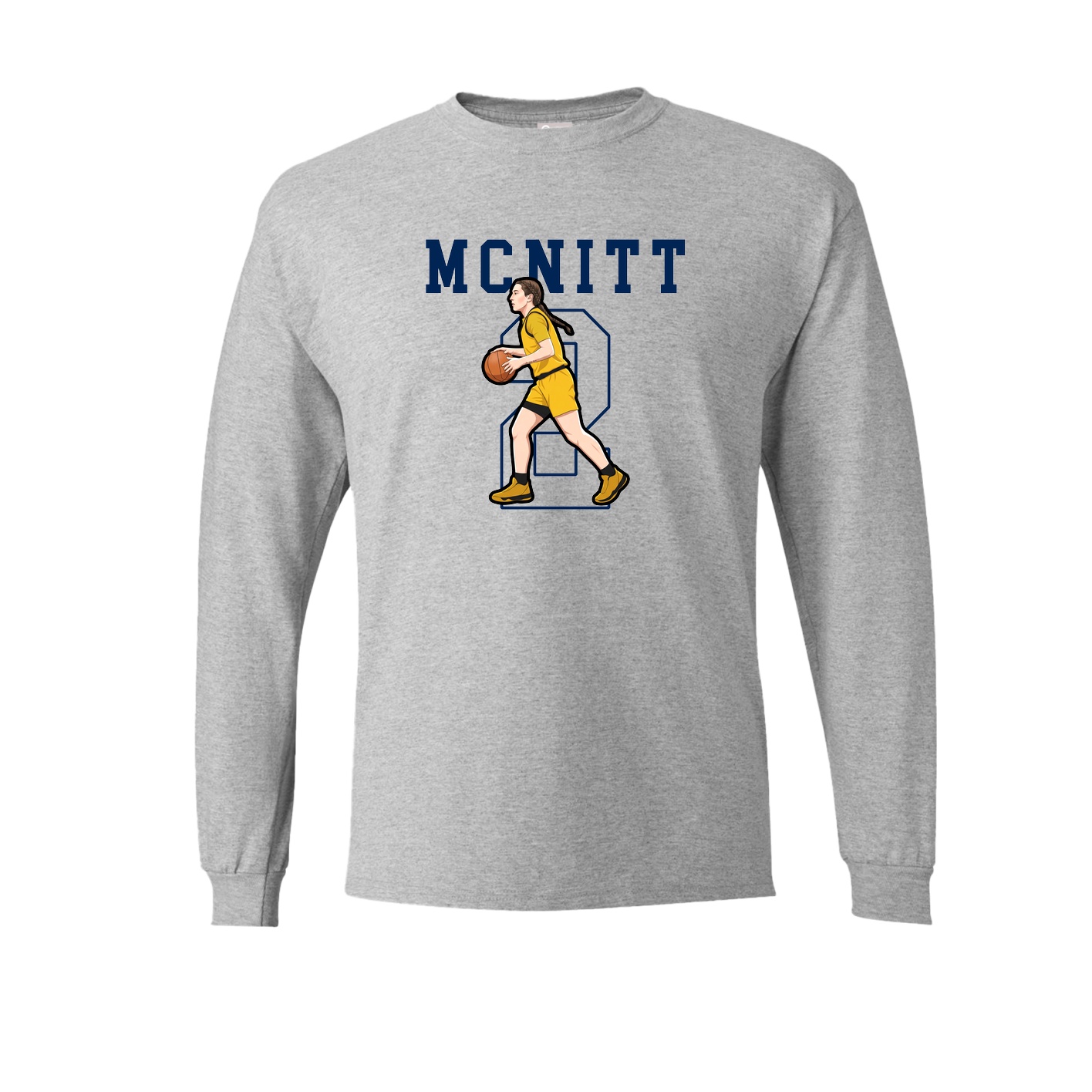 Long Sleeve Tee — Shirsey in Grey