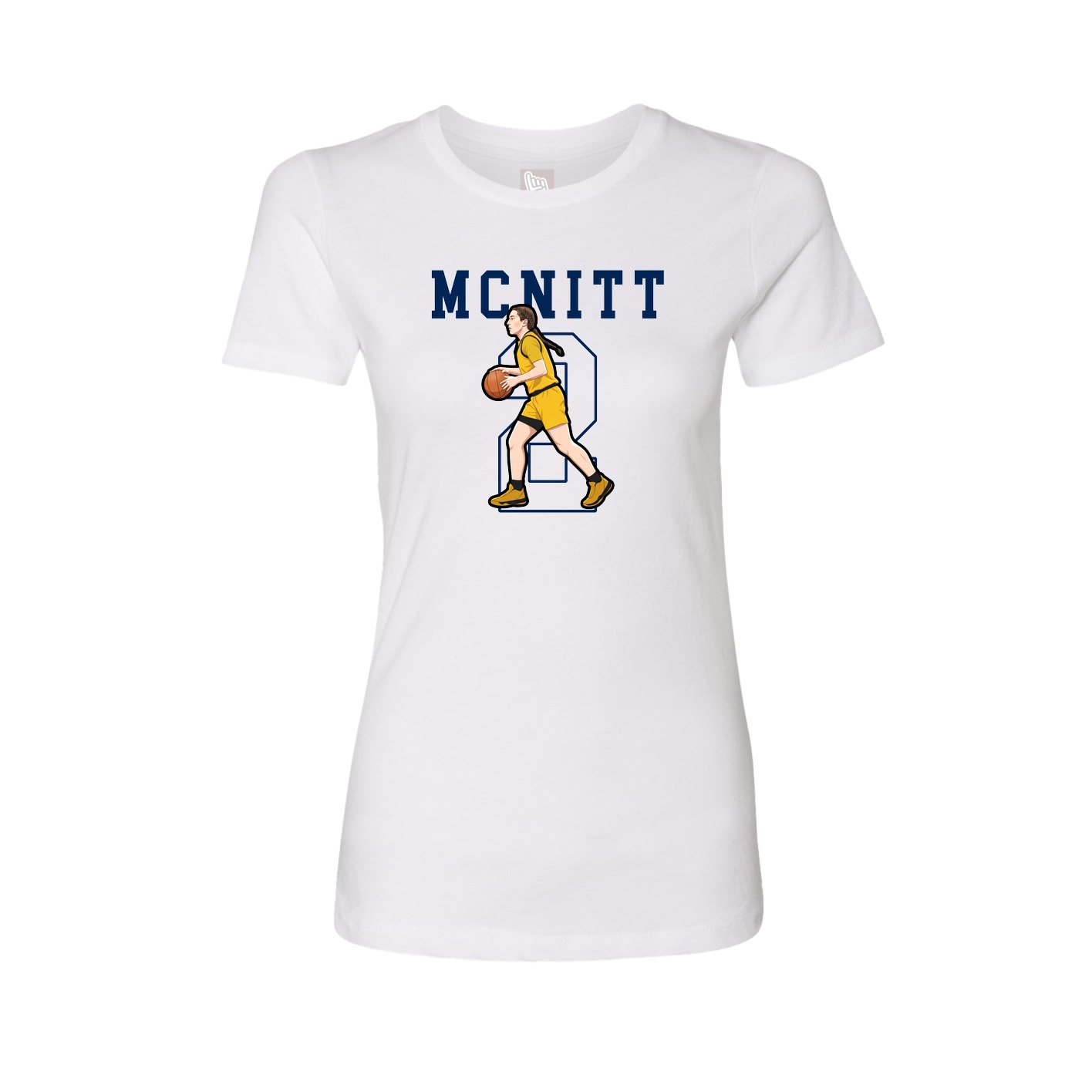 Fitted Women's Tee — Shirsey in White