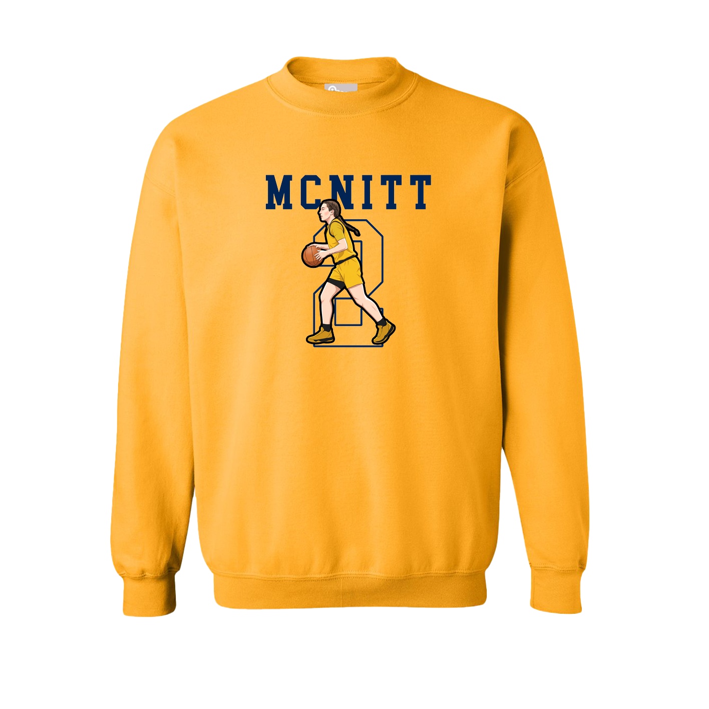 Fleece Crew — Shirsey in Gold