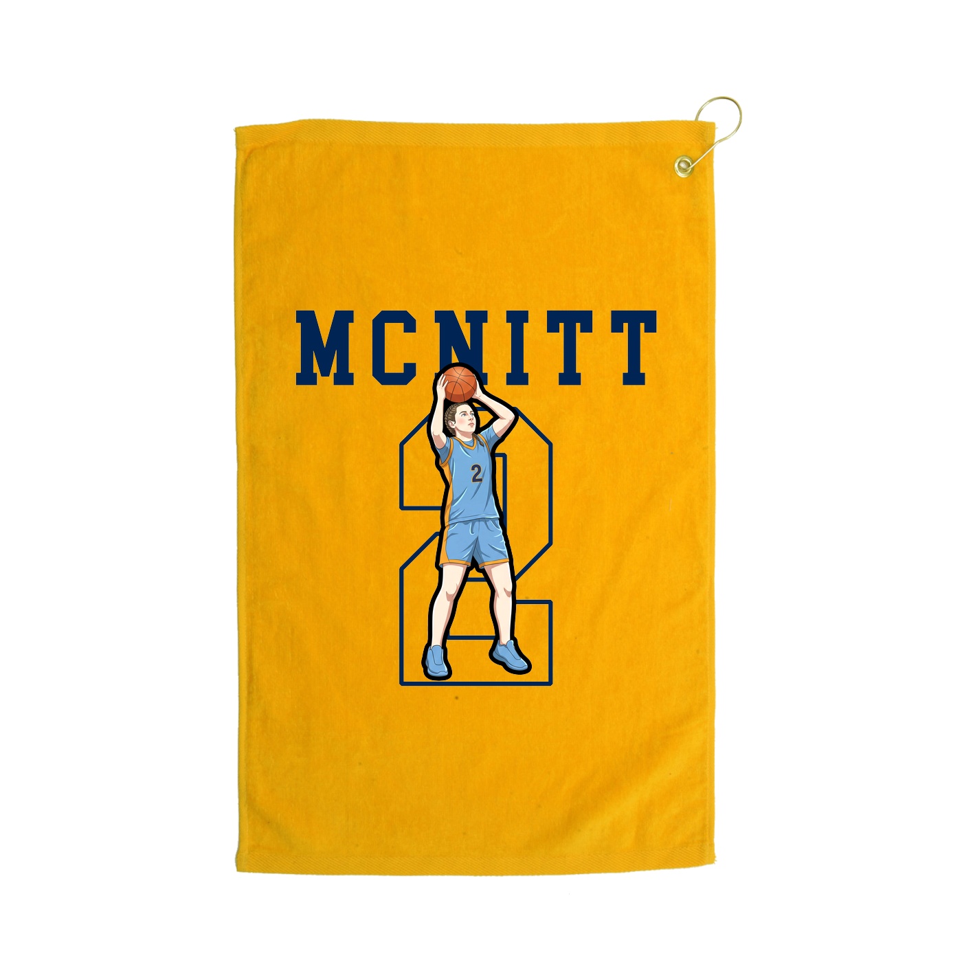 Golf Towel — Shirsey in Gold