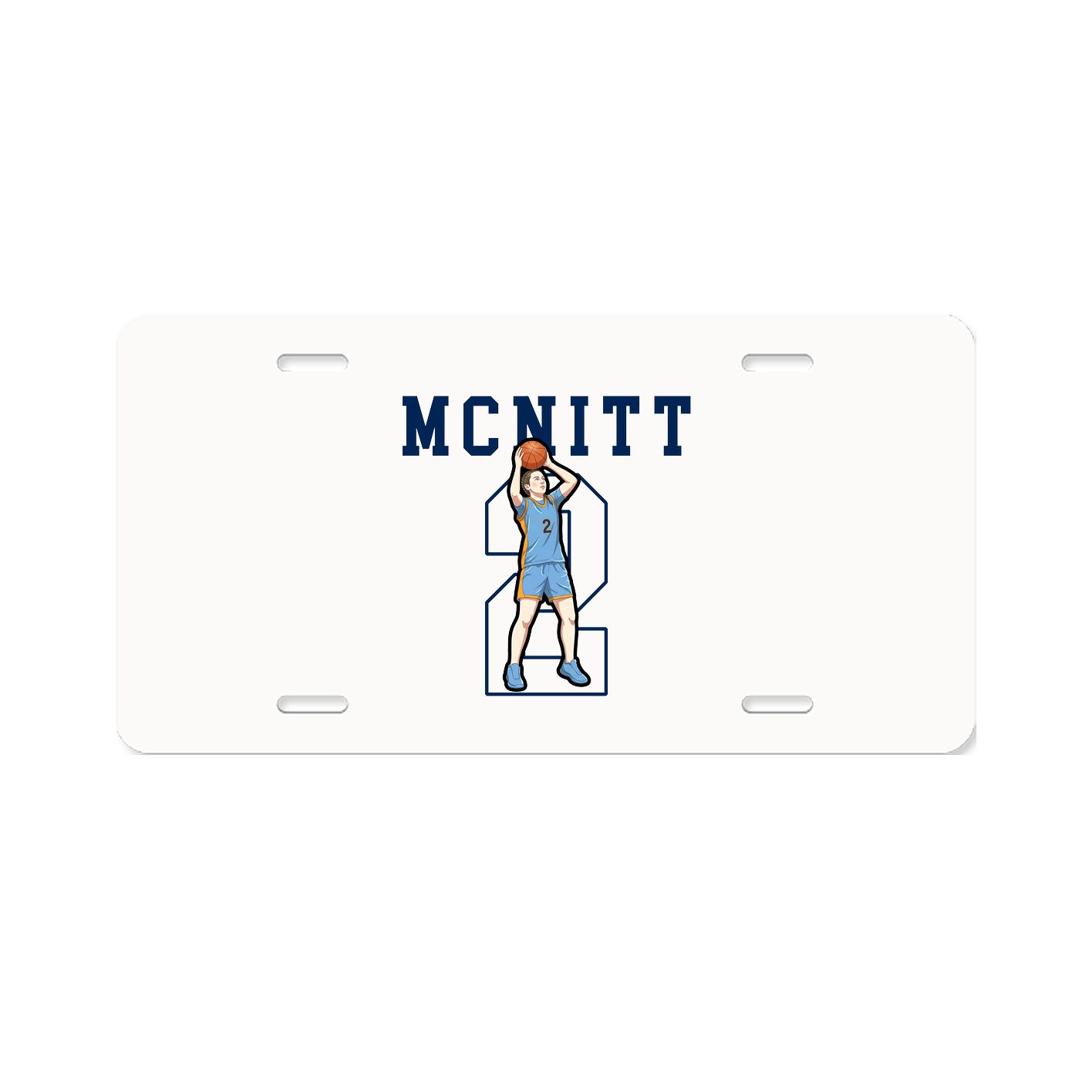 License Plate — Shirsey in Classic