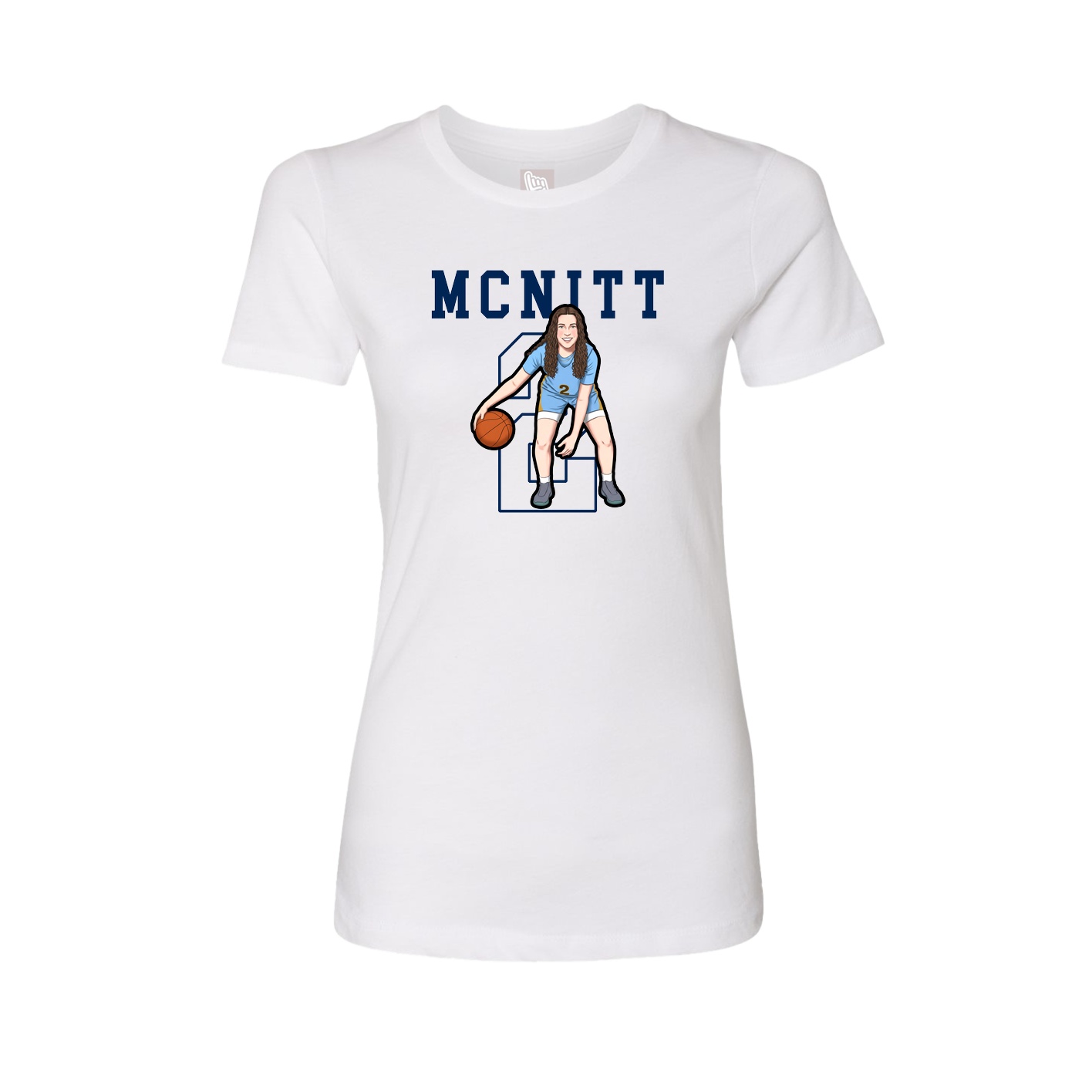 Fitted Women's Tee — Shirsey in White