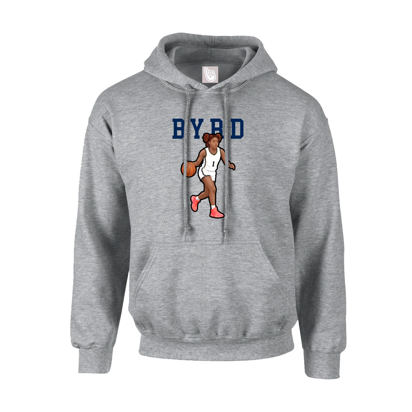 Hoodie — Shirsey in Grey