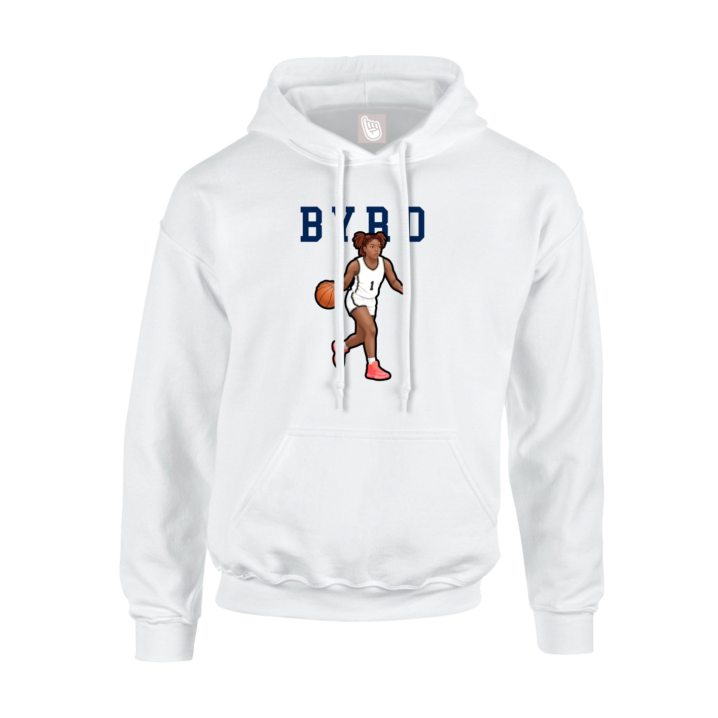 Youth Hoodie — Shirsey in White