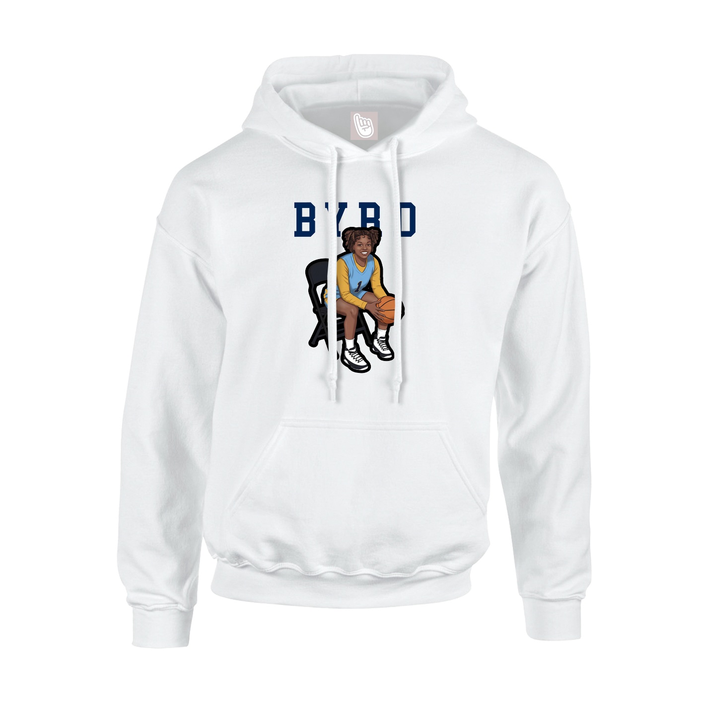 Youth Hoodie — Shirsey in White