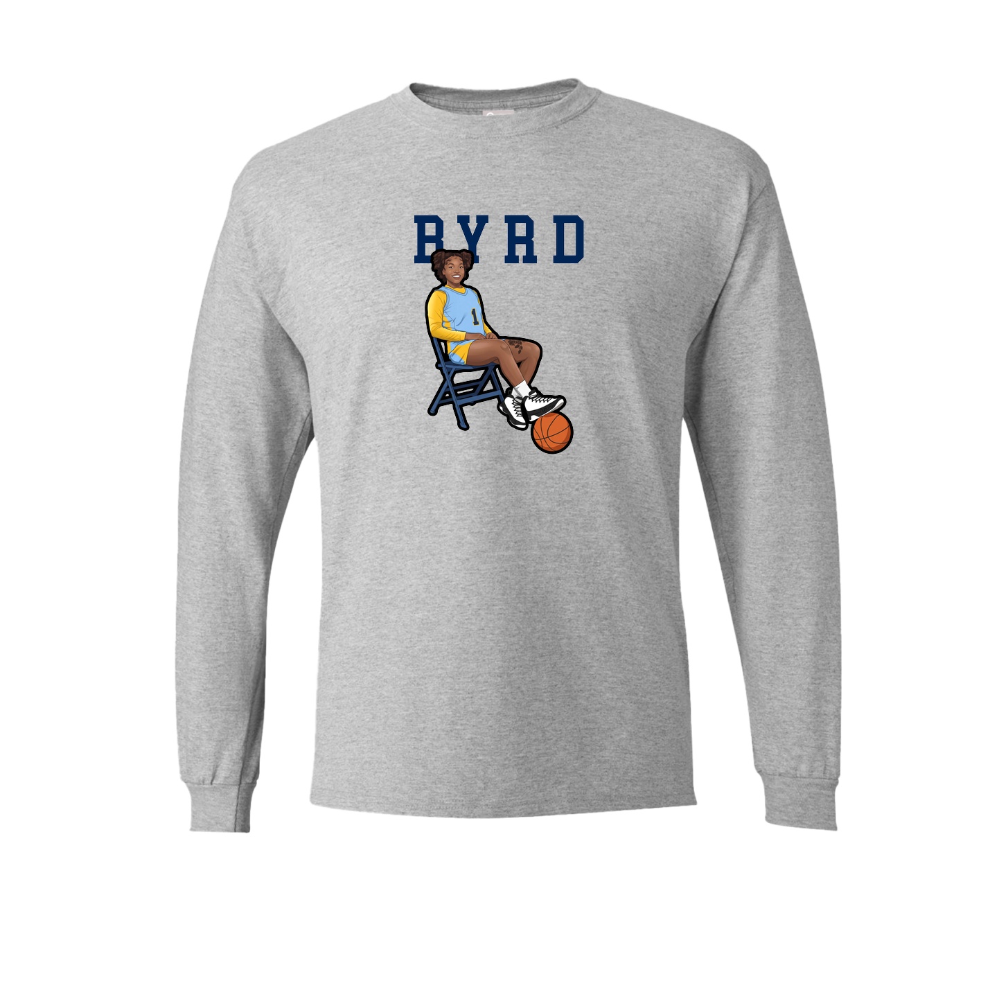 Long Sleeve Tee — Shirsey in Grey