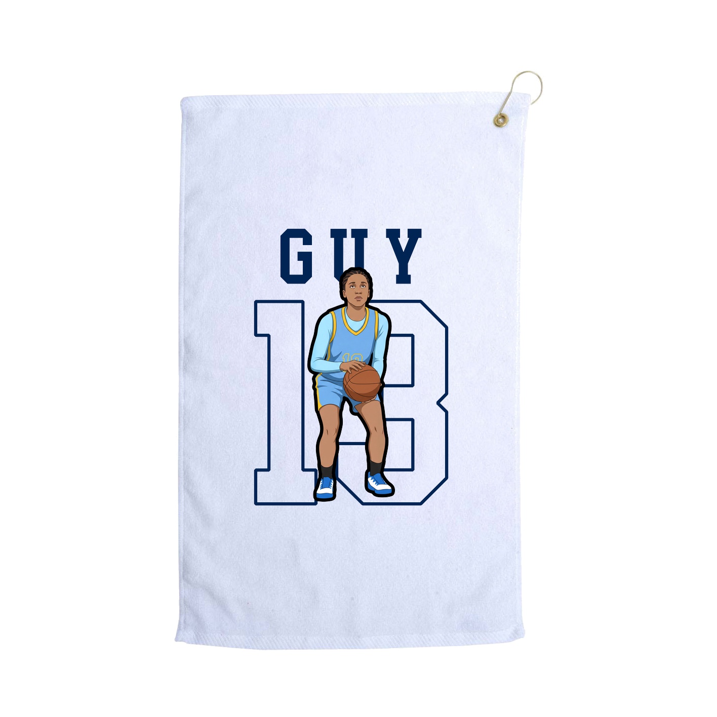 Golf Towel — Shirsey in White