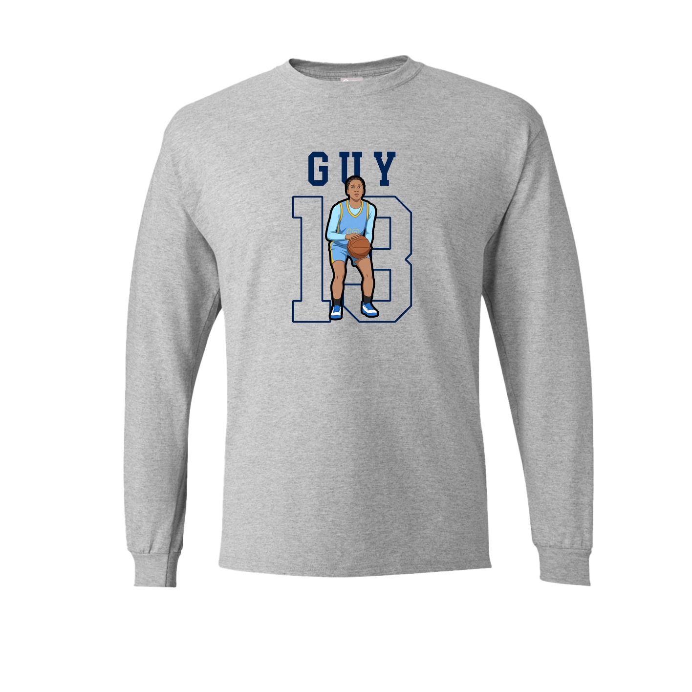 Long Sleeve Tee — Shirsey in Grey