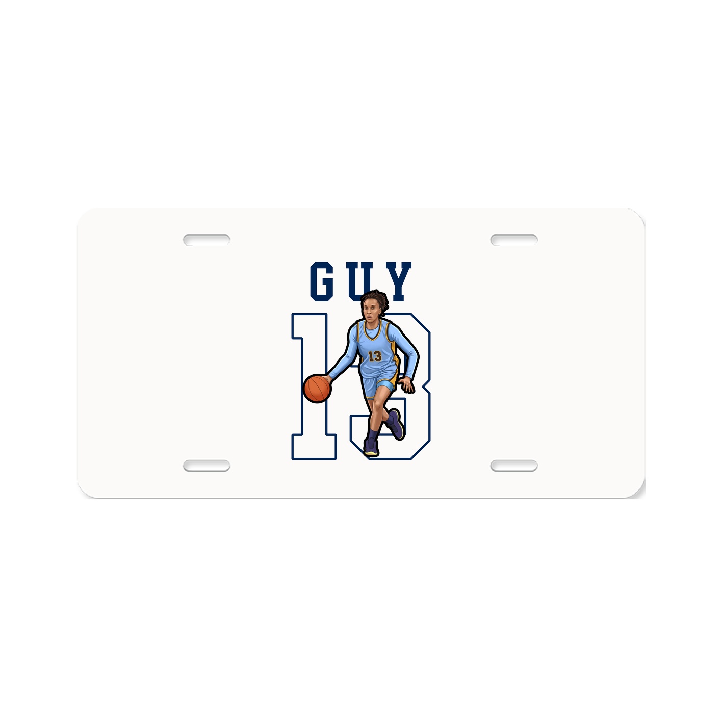 License Plate — Shirsey in Classic