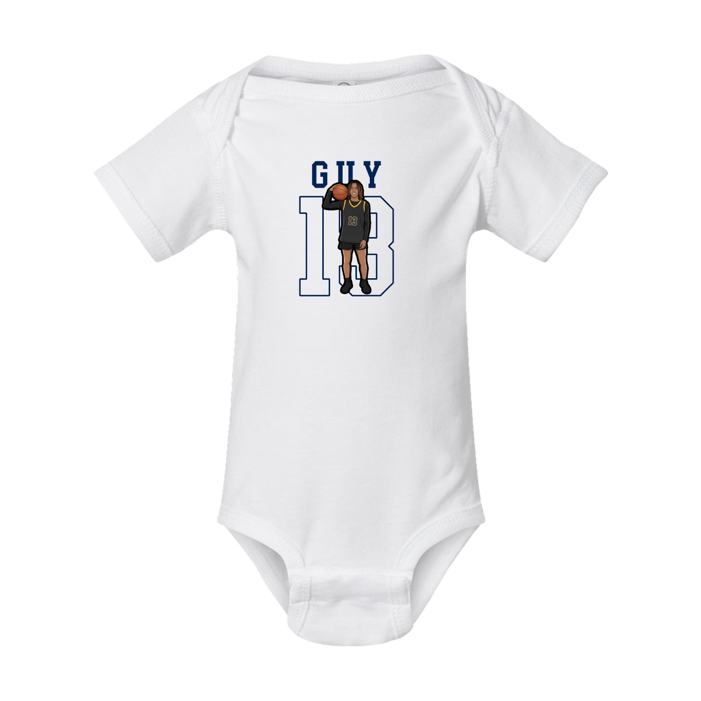 Baby Onesie — Shirsey in White