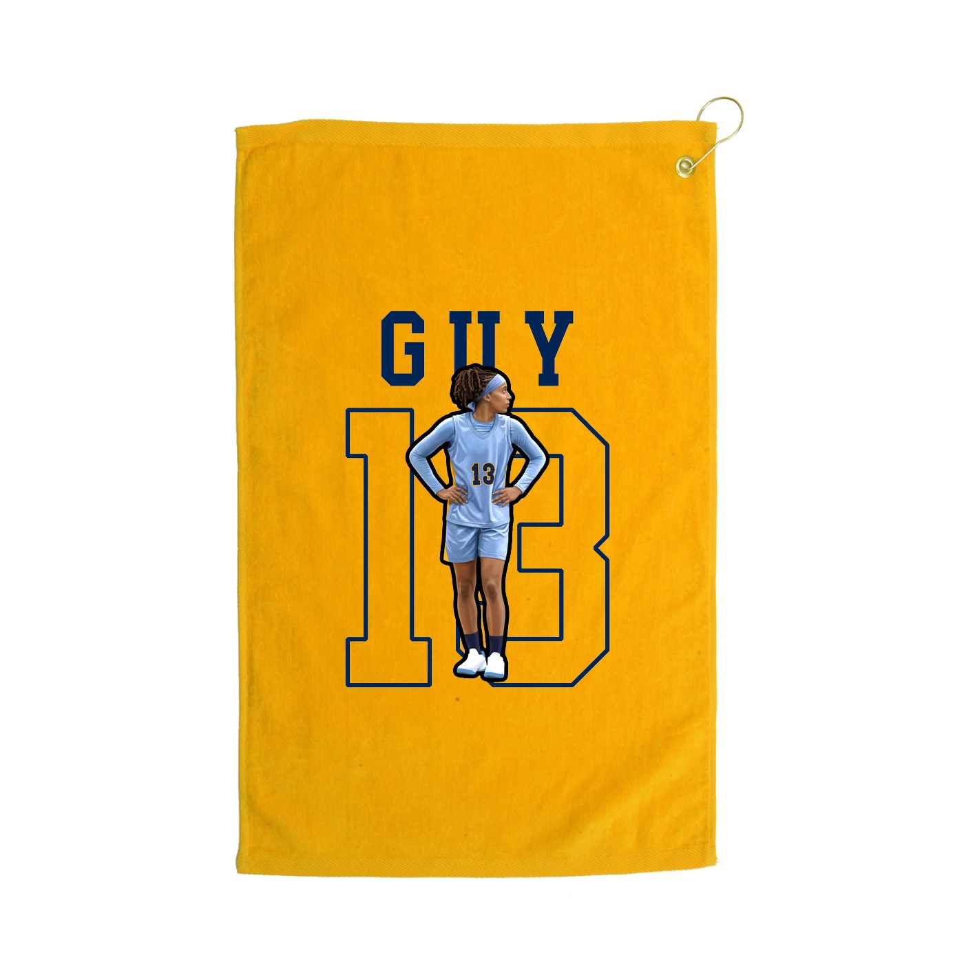 Golf Towel — Shirsey in Gold